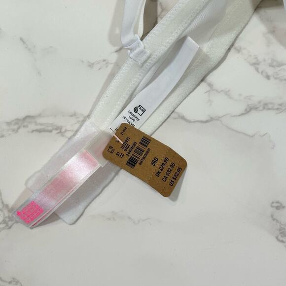 Victorias Secret Pink Wear Everywhere Multiway Push-up Bra SZ 36D $33 - Picture 13 of 14